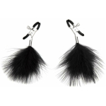 Lux Fetish Feather Nipple Clips