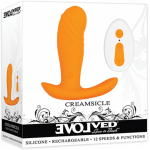 Evolved Creamsicle Rechargeable Silicone Orange - Image 3