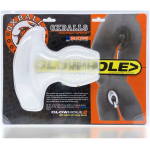 Oxballs Glowhole-2 Buttplug With Led Insert Large Clear Frost - Image 3