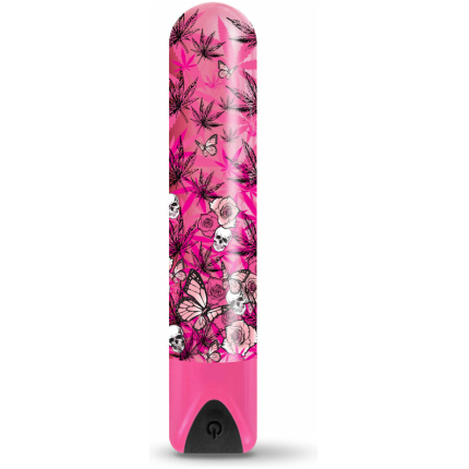 Prints Charming Buzzed Rechargeable Bullet - Blazing Beauty - Pink