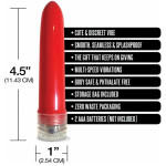 Pleasure Package I Didn't Know Your Size - 4" Multi-speed Vibe - Image 3