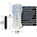 Happy Ending Mstr B8 Vibrating Stroker Pack - Hand Cuff - Image 3