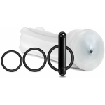 Happy Ending Mstr B8 Vibrating Stroker Pack - Hand Cuff