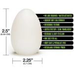 Happy Ending Just Add Water Self-lubricating Whack Pack - Egg - Image 3