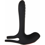 Zt Vibrating Girth Enhancer Rechargable Black