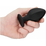 OuchDiamond Shape Butt Plug Set Black - Image 3