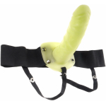 Fetish Fantasy Vibrating Hollow Strap-On Glow In The Dark