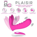 OMG Plaisir Wearable Clitoral Massager, G-Spot Vibrator Pink - Image 2