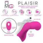 OMG Plaisir Wearable Clitoral Massager, G-Spot Vibrator Pink - Image 3