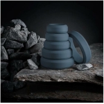 Boners 6 Pc Wide Cock Ring Set - Black - Image 3