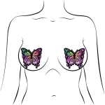 Pastease Trippy Butterfly Melt Rainbow Glitter - Image 2