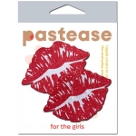 Pastease Sparkly Red Kissing Lips Pasties