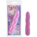 First Time Mini Power Swirl Vibrator Waterproof 4.5 Inch - Pink - Image 2