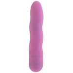 First Time Mini Power Swirl Vibrator Waterproof 4.5 Inch - Pink