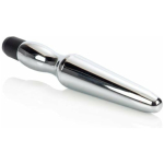 Vibrating Waterproof Anal Probe Silver - Image 2