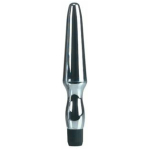 Vibrating Waterproof Anal Probe Silver