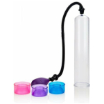 Big Man's Pump 12 inches Clear