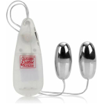 Pocket Exotics Vibrating Double Silver Bullets