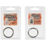 Silver Cock Ring - Small - Image 3