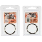 Silver Cock Ring - Medium - Image 3