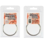 Silver Cock Ring - Large - Image 3