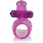Basic Essentials Stretchy Bunny Enhancer Vibrating Pink - Image 3