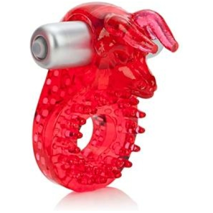 Couples Raging Bull Red Vibrating Ring