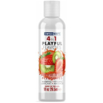 Swiss Navy 4 In 1 Playful Flavors Strawberry Kiwi Pleasure 1oz