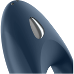 Satisfyer Mighty One Ring W/app - Blue - Image 3