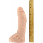 Basix Rubber Fat Boy 10 inches Dildo Beige - Image 2