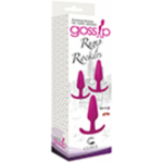 Gossip Rump Rockers 3 Piece Anal Training Set Pink - Image 2