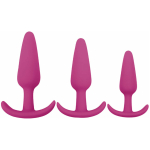 Gossip Rump Rockers 3 Piece Anal Training Set Pink