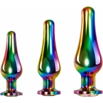 Evolved Rainbow Metal Plug Set