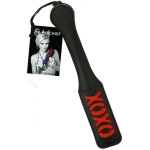 Sex and Mischief XOXO Paddle Black