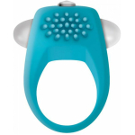 The Teal Tickler Vibrating Cock Ring