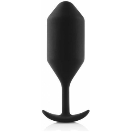 B-Vibe Snug Plug 4 Black 9oz Weight