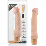 Dr Skin Cock Vibe #6 9 inches Dong Beige - Image 3