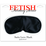 Fetish Fantasy Satin Love Mask Black O/S - Image 2