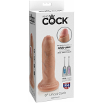 King Cock 6 inches Uncut Dildo Beige - Image 2