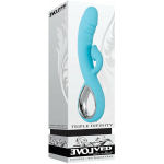 Triple Infinity Blue Rabbit Style Vibrator - Image 2