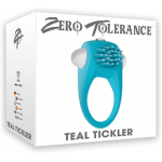 The Teal Tickler Vibrating Cock Ring - Image 2