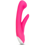 Hop - Cottontail Plus Dual Stimulator - Hot Pink