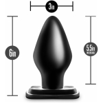 Anal Adventures Xxl Plug Black - Image 2