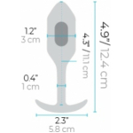 B-Vibe Snug Plug Vibrating Medium - Image 3
